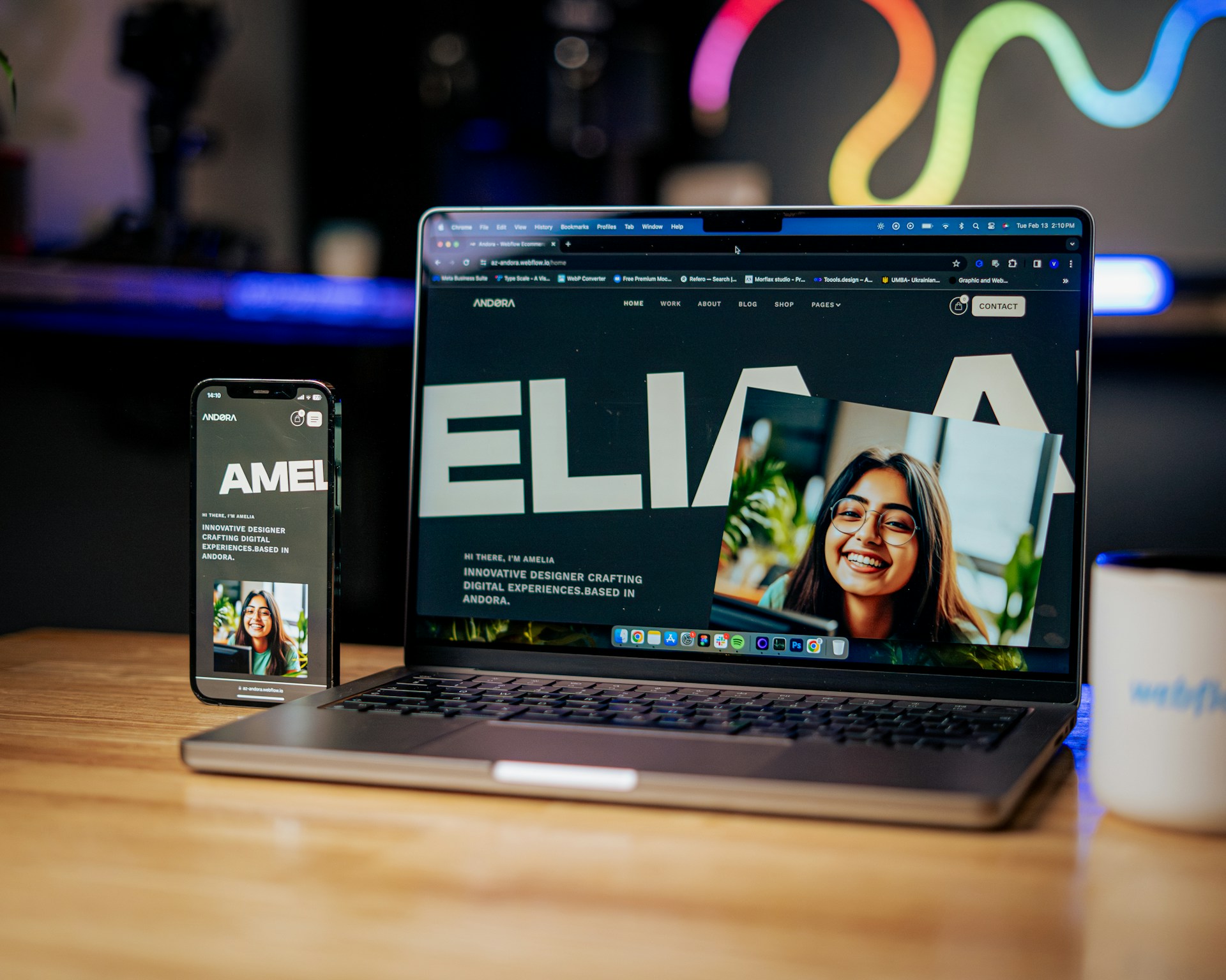 Website created on webflow